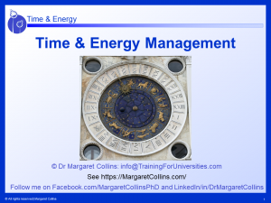 Time Management - title slide