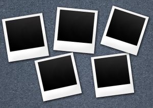 blank polaroid photos